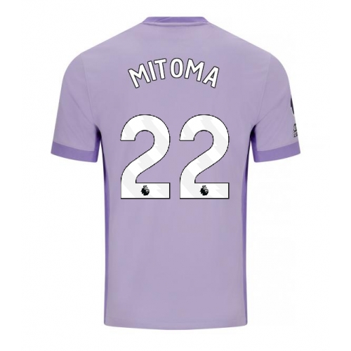 Brighton Kaoru Mitoma #22 Maglia Gara Trasferta Repliche 2025-26 Maniche Corte Brighton Kaoru Mitoma #22 Maglia Gara Trasferta Repliche 2025-26 Maniche Corte